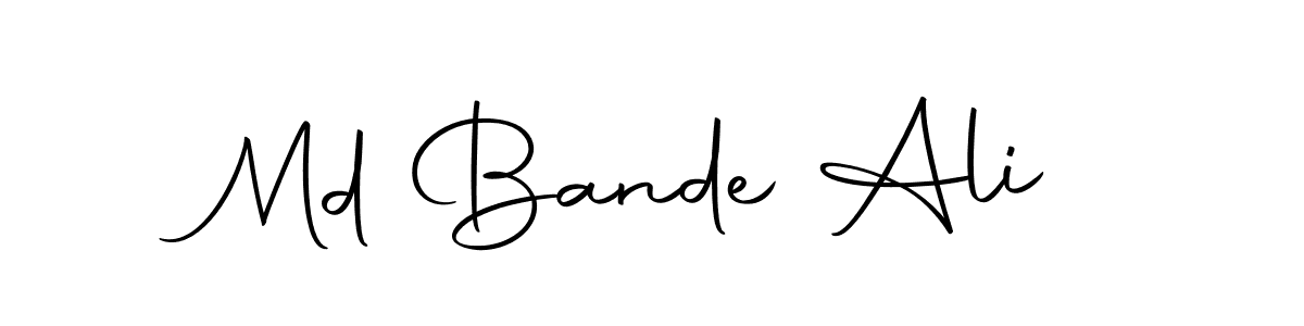 Also You can easily find your signature by using the search form. We will create Md Bande Ali name handwritten signature images for you free of cost using Autography-DOLnW sign style. Md Bande Ali signature style 10 images and pictures png