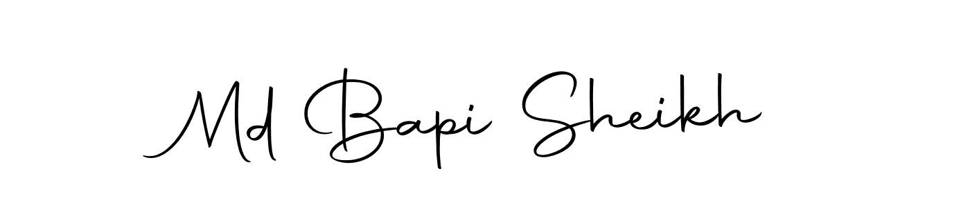 Also we have Md Bapi Sheikh name is the best signature style. Create professional handwritten signature collection using Autography-DOLnW autograph style. Md Bapi Sheikh signature style 10 images and pictures png