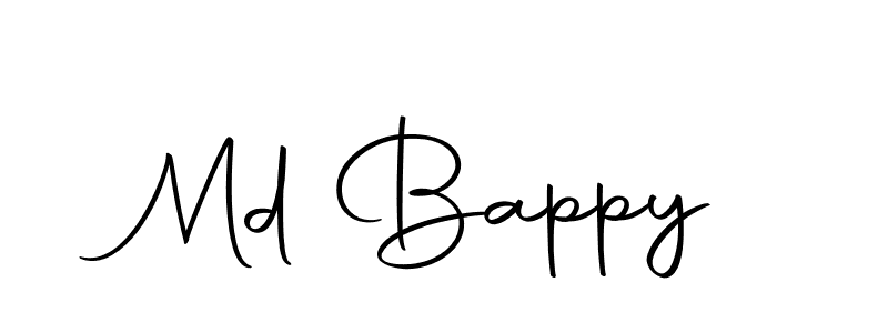 How to make Md Bappy signature? Autography-DOLnW is a professional autograph style. Create handwritten signature for Md Bappy name. Md Bappy signature style 10 images and pictures png