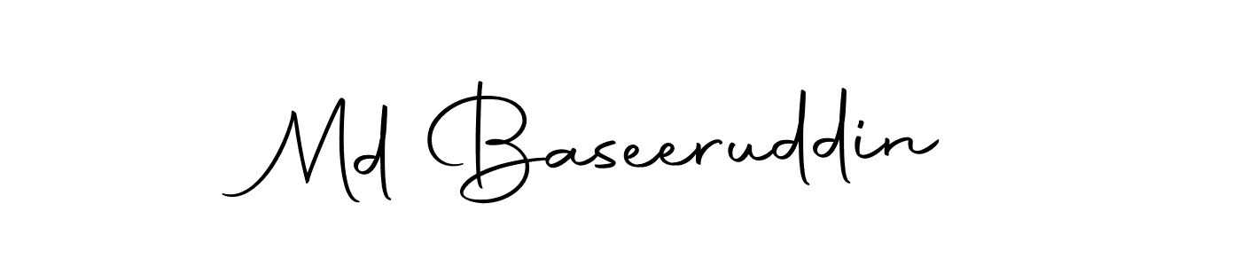 Use a signature maker to create a handwritten signature online. With this signature software, you can design (Autography-DOLnW) your own signature for name Md Baseeruddin. Md Baseeruddin signature style 10 images and pictures png