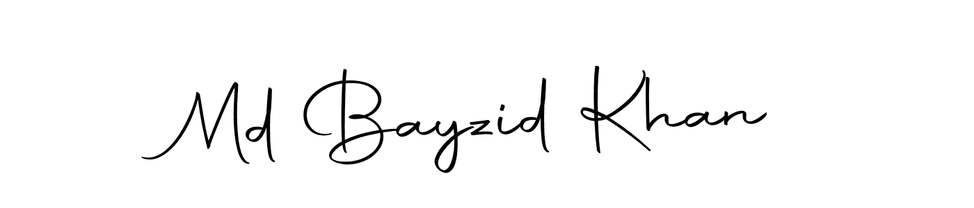Make a beautiful signature design for name Md Bayzid Khan. With this signature (Autography-DOLnW) style, you can create a handwritten signature for free. Md Bayzid Khan signature style 10 images and pictures png