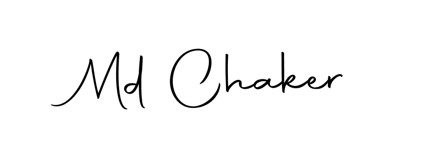 Make a beautiful signature design for name Md Chaker. Use this online signature maker to create a handwritten signature for free. Md Chaker signature style 10 images and pictures png