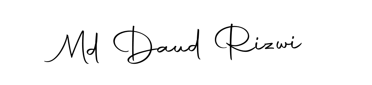 Design your own signature with our free online signature maker. With this signature software, you can create a handwritten (Autography-DOLnW) signature for name Md Daud Rizwi. Md Daud Rizwi signature style 10 images and pictures png