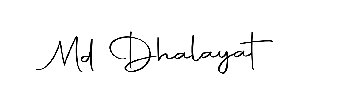 Md Dhalayat stylish signature style. Best Handwritten Sign (Autography-DOLnW) for my name. Handwritten Signature Collection Ideas for my name Md Dhalayat. Md Dhalayat signature style 10 images and pictures png