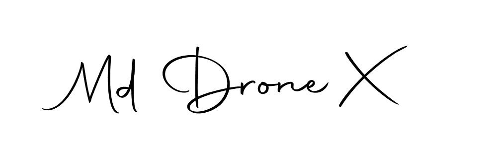 Use a signature maker to create a handwritten signature online. With this signature software, you can design (Autography-DOLnW) your own signature for name Md Drone X. Md Drone X signature style 10 images and pictures png