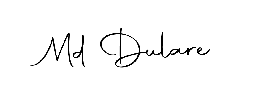 Make a beautiful signature design for name Md Dulare. With this signature (Autography-DOLnW) style, you can create a handwritten signature for free. Md Dulare signature style 10 images and pictures png