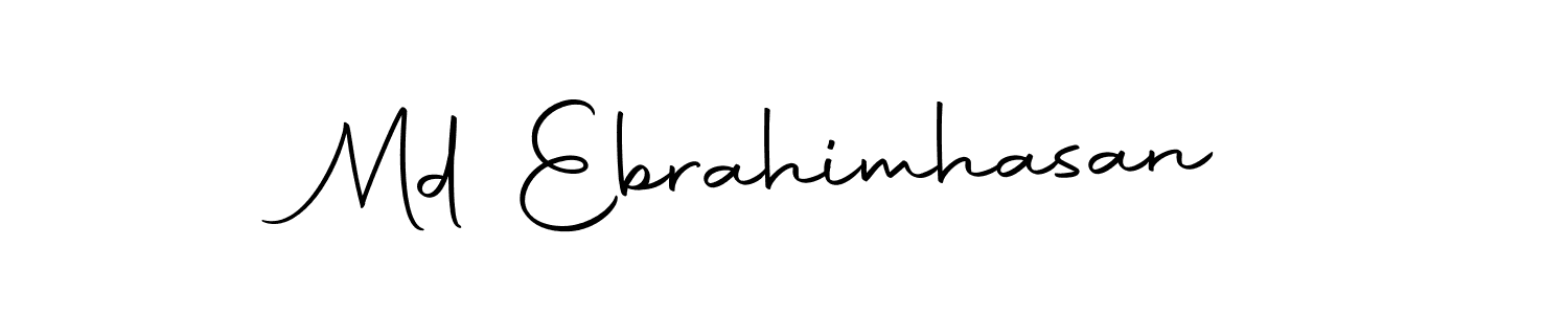 Also we have Md Ebrahimhasan name is the best signature style. Create professional handwritten signature collection using Autography-DOLnW autograph style. Md Ebrahimhasan signature style 10 images and pictures png
