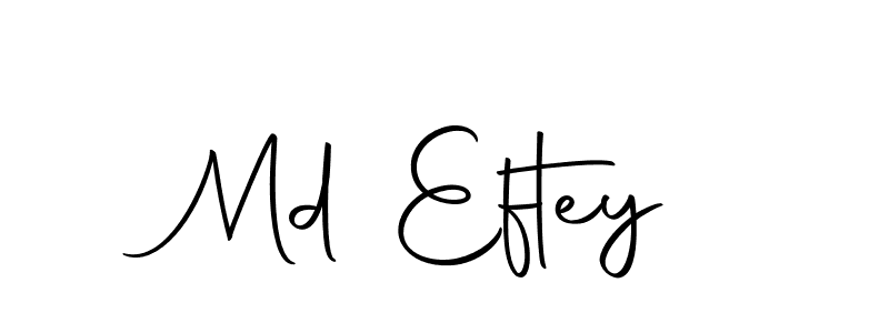 The best way (Autography-DOLnW) to make a short signature is to pick only two or three words in your name. The name Md Eftey include a total of six letters. For converting this name. Md Eftey signature style 10 images and pictures png