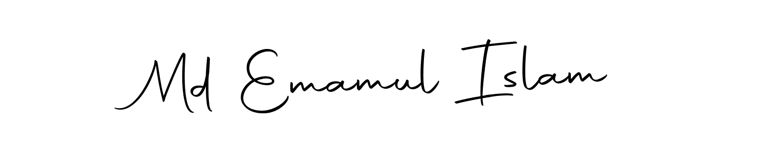Also You can easily find your signature by using the search form. We will create Md Emamul Islam name handwritten signature images for you free of cost using Autography-DOLnW sign style. Md Emamul Islam signature style 10 images and pictures png