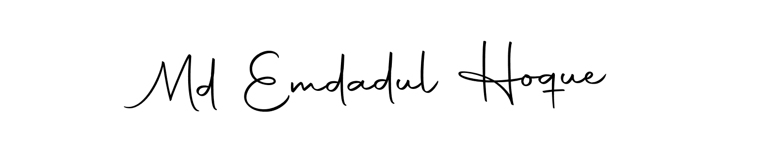 Similarly Autography-DOLnW is the best handwritten signature design. Signature creator online .You can use it as an online autograph creator for name Md Emdadul Hoque. Md Emdadul Hoque signature style 10 images and pictures png