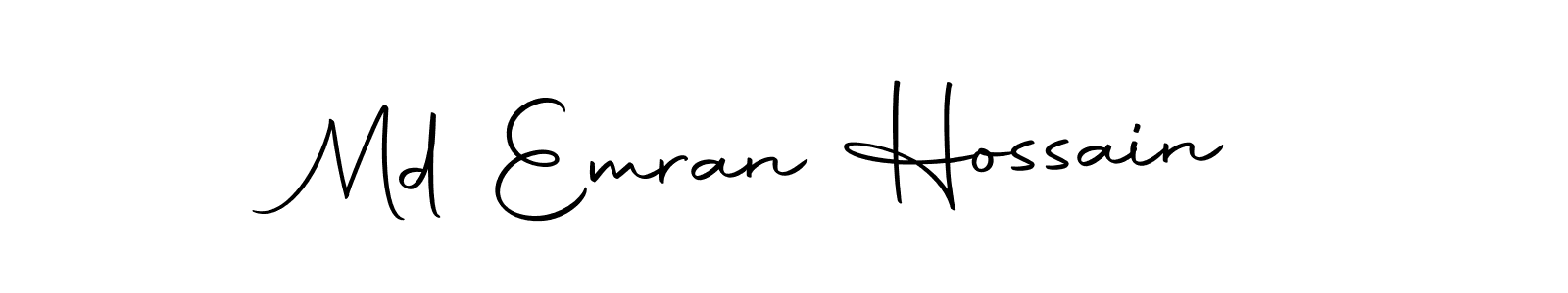 You can use this online signature creator to create a handwritten signature for the name Md Emran Hossain. This is the best online autograph maker. Md Emran Hossain signature style 10 images and pictures png