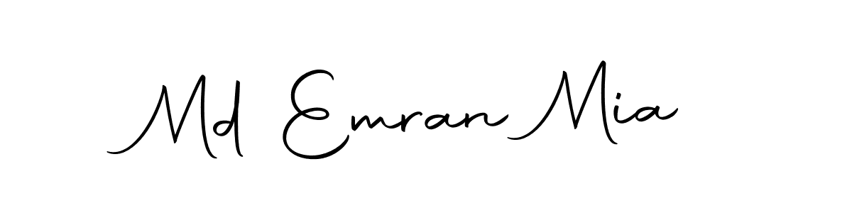 Make a beautiful signature design for name Md Emran Mia. Use this online signature maker to create a handwritten signature for free. Md Emran Mia signature style 10 images and pictures png