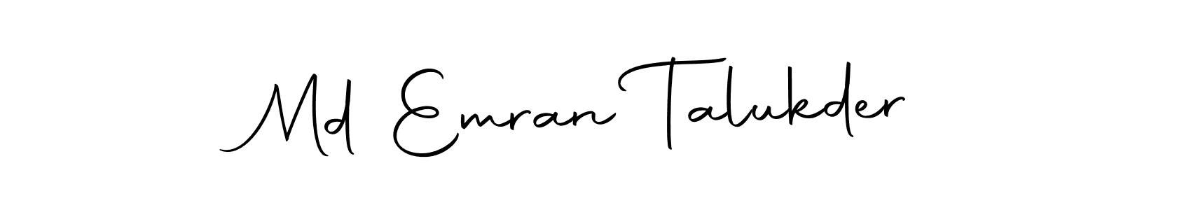 Make a beautiful signature design for name Md Emran Talukder. Use this online signature maker to create a handwritten signature for free. Md Emran Talukder signature style 10 images and pictures png