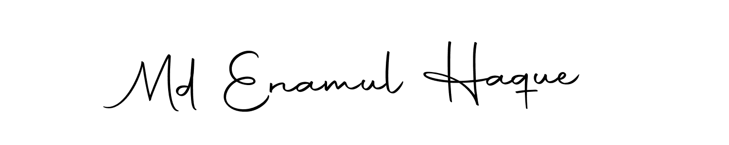 Make a beautiful signature design for name Md Enamul Haque. With this signature (Autography-DOLnW) style, you can create a handwritten signature for free. Md Enamul Haque signature style 10 images and pictures png