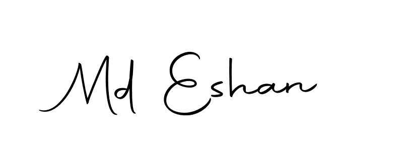 Make a beautiful signature design for name Md Eshan. Use this online signature maker to create a handwritten signature for free. Md Eshan signature style 10 images and pictures png