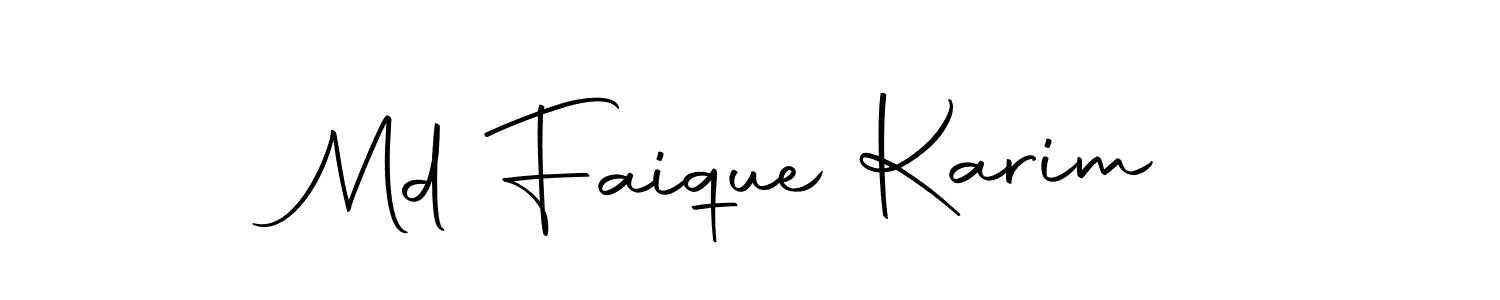 You should practise on your own different ways (Autography-DOLnW) to write your name (Md Faique Karim) in signature. don't let someone else do it for you. Md Faique Karim signature style 10 images and pictures png