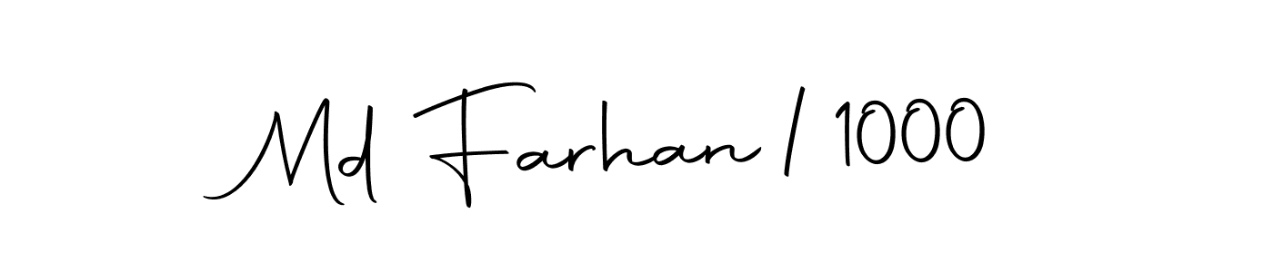 How to Draw Md Farhan/1000 signature style? Autography-DOLnW is a latest design signature styles for name Md Farhan/1000. Md Farhan/1000 signature style 10 images and pictures png