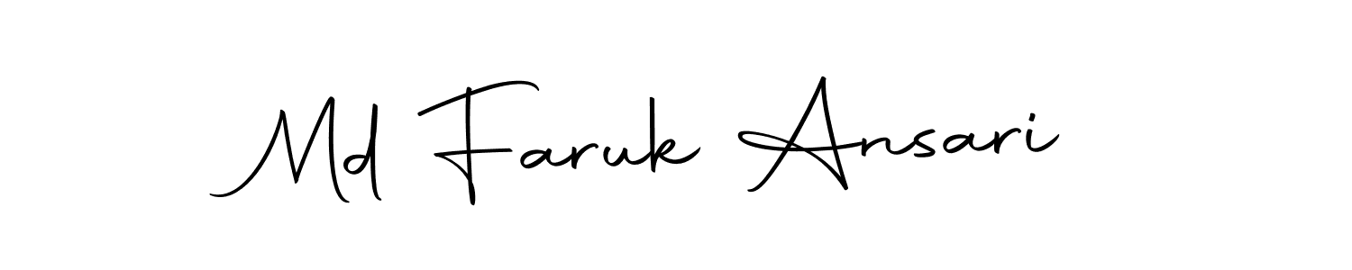 How to make Md Faruk Ansari signature? Autography-DOLnW is a professional autograph style. Create handwritten signature for Md Faruk Ansari name. Md Faruk Ansari signature style 10 images and pictures png