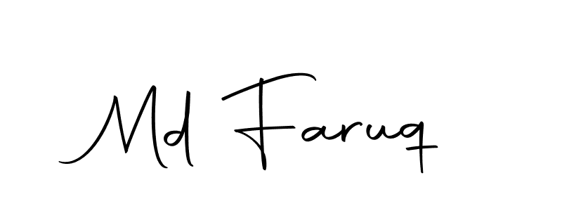 How to make Md Faruq signature? Autography-DOLnW is a professional autograph style. Create handwritten signature for Md Faruq name. Md Faruq signature style 10 images and pictures png