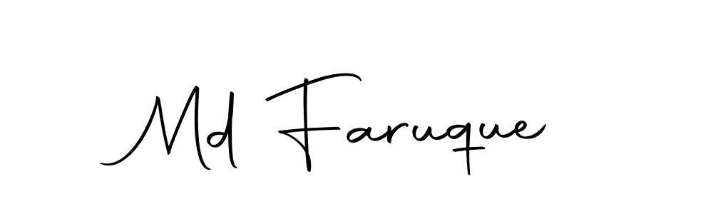 You should practise on your own different ways (Autography-DOLnW) to write your name (Md Faruque) in signature. don't let someone else do it for you. Md Faruque signature style 10 images and pictures png
