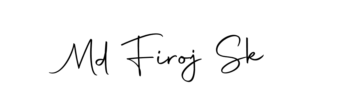 Also we have Md Firoj Sk name is the best signature style. Create professional handwritten signature collection using Autography-DOLnW autograph style. Md Firoj Sk signature style 10 images and pictures png