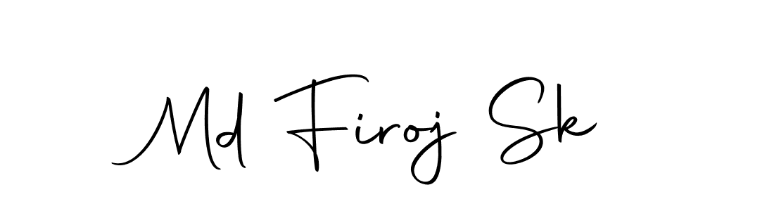 Also we have Md Firoj Sk name is the best signature style. Create professional handwritten signature collection using Autography-DOLnW autograph style. Md Firoj Sk signature style 10 images and pictures png