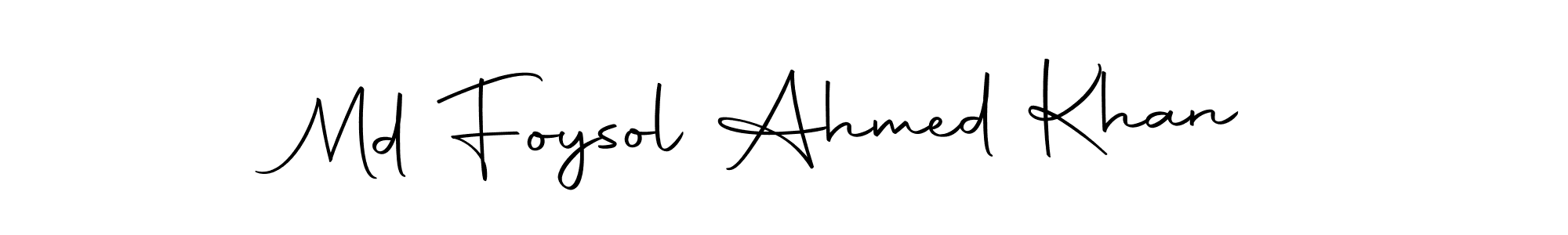 You should practise on your own different ways (Autography-DOLnW) to write your name (Md Foysol Ahmed Khan) in signature. don't let someone else do it for you. Md Foysol Ahmed Khan signature style 10 images and pictures png