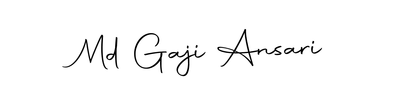 How to make Md Gaji Ansari signature? Autography-DOLnW is a professional autograph style. Create handwritten signature for Md Gaji Ansari name. Md Gaji Ansari signature style 10 images and pictures png