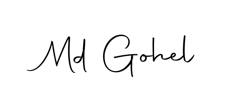 How to make Md Gohel signature? Autography-DOLnW is a professional autograph style. Create handwritten signature for Md Gohel name. Md Gohel signature style 10 images and pictures png