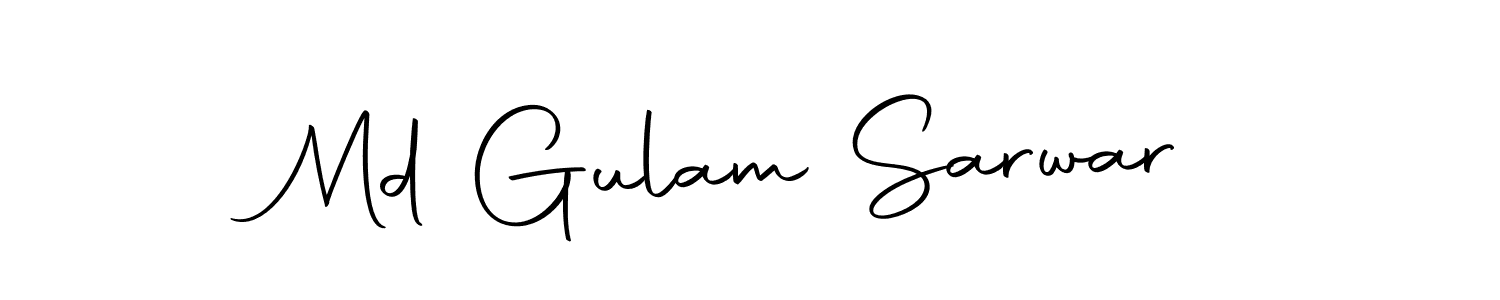 How to make Md Gulam Sarwar signature? Autography-DOLnW is a professional autograph style. Create handwritten signature for Md Gulam Sarwar name. Md Gulam Sarwar signature style 10 images and pictures png