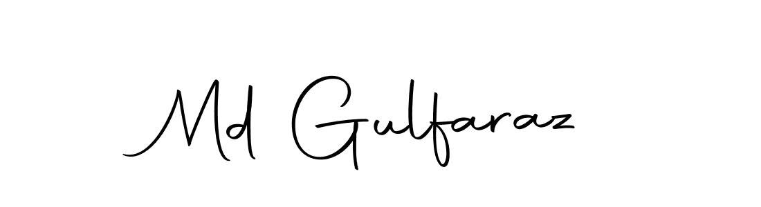 Use a signature maker to create a handwritten signature online. With this signature software, you can design (Autography-DOLnW) your own signature for name Md Gulfaraz. Md Gulfaraz signature style 10 images and pictures png