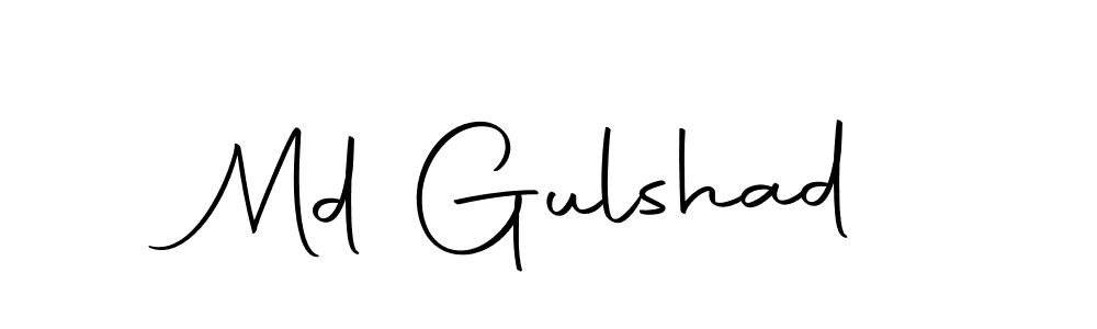 Use a signature maker to create a handwritten signature online. With this signature software, you can design (Autography-DOLnW) your own signature for name Md Gulshad. Md Gulshad signature style 10 images and pictures png