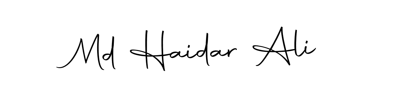 This is the best signature style for the Md Haidar Ali name. Also you like these signature font (Autography-DOLnW). Mix name signature. Md Haidar Ali signature style 10 images and pictures png