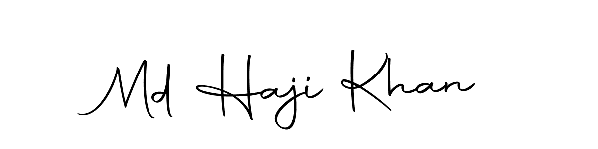 Make a beautiful signature design for name Md Haji Khan. Use this online signature maker to create a handwritten signature for free. Md Haji Khan signature style 10 images and pictures png