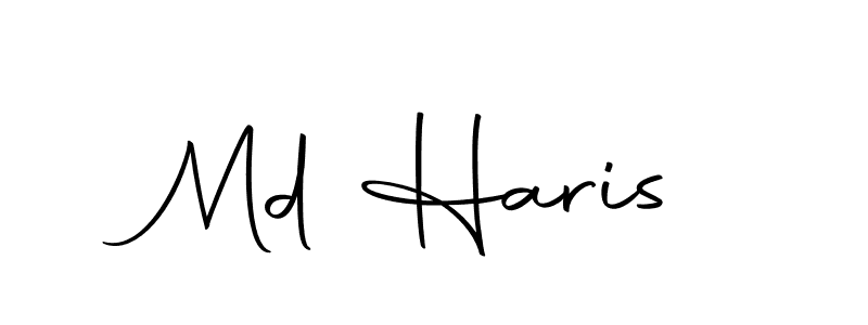 Make a beautiful signature design for name Md Haris. Use this online signature maker to create a handwritten signature for free. Md Haris signature style 10 images and pictures png