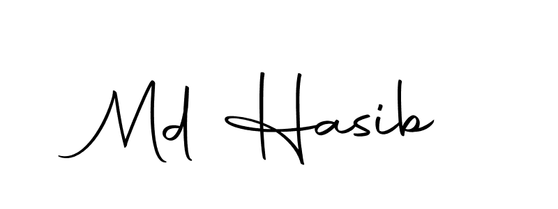 Also we have Md Hasib name is the best signature style. Create professional handwritten signature collection using Autography-DOLnW autograph style. Md Hasib signature style 10 images and pictures png