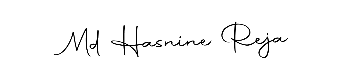 Design your own signature with our free online signature maker. With this signature software, you can create a handwritten (Autography-DOLnW) signature for name Md Hasnine Reja. Md Hasnine Reja signature style 10 images and pictures png