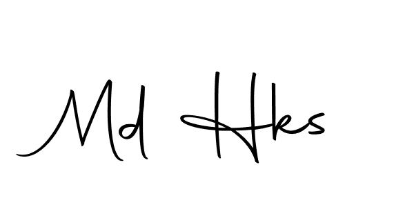 This is the best signature style for the Md Hks name. Also you like these signature font (Autography-DOLnW). Mix name signature. Md Hks signature style 10 images and pictures png