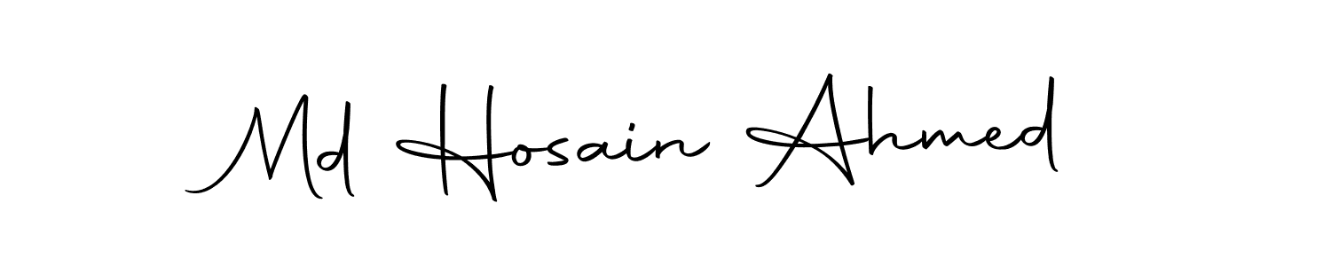 You can use this online signature creator to create a handwritten signature for the name Md Hosain Ahmed. This is the best online autograph maker. Md Hosain Ahmed signature style 10 images and pictures png