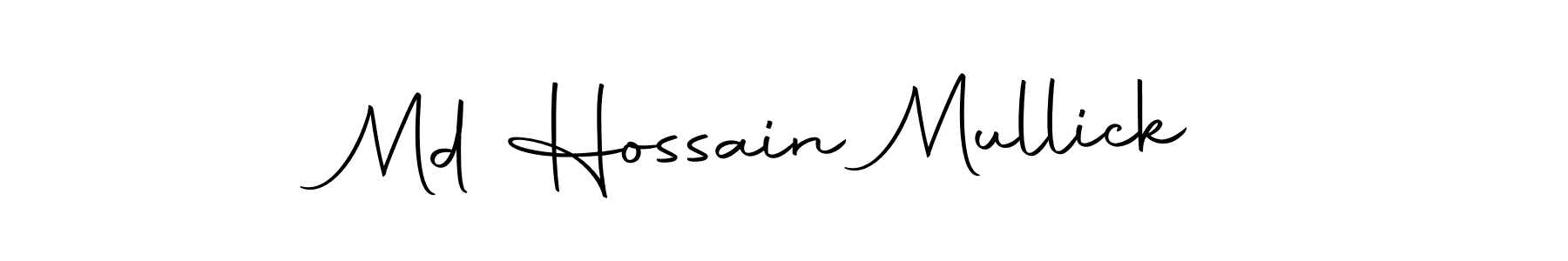 Also we have Md Hossain Mullick name is the best signature style. Create professional handwritten signature collection using Autography-DOLnW autograph style. Md Hossain Mullick signature style 10 images and pictures png