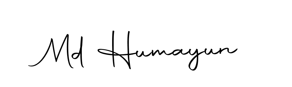 Design your own signature with our free online signature maker. With this signature software, you can create a handwritten (Autography-DOLnW) signature for name Md Humayun. Md Humayun signature style 10 images and pictures png