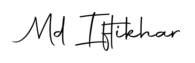 Create a beautiful signature design for name Md Iftikhar. With this signature (Autography-DOLnW) fonts, you can make a handwritten signature for free. Md Iftikhar signature style 10 images and pictures png