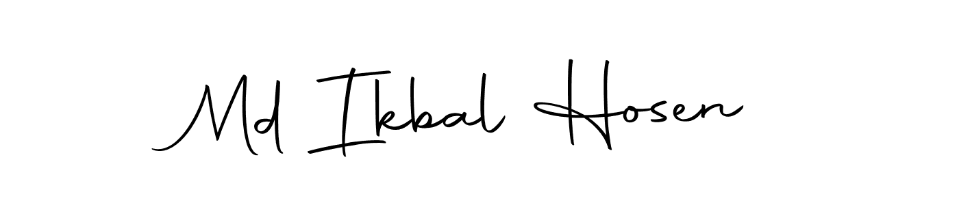 Autography-DOLnW is a professional signature style that is perfect for those who want to add a touch of class to their signature. It is also a great choice for those who want to make their signature more unique. Get Md Ikbal Hosen name to fancy signature for free. Md Ikbal Hosen signature style 10 images and pictures png