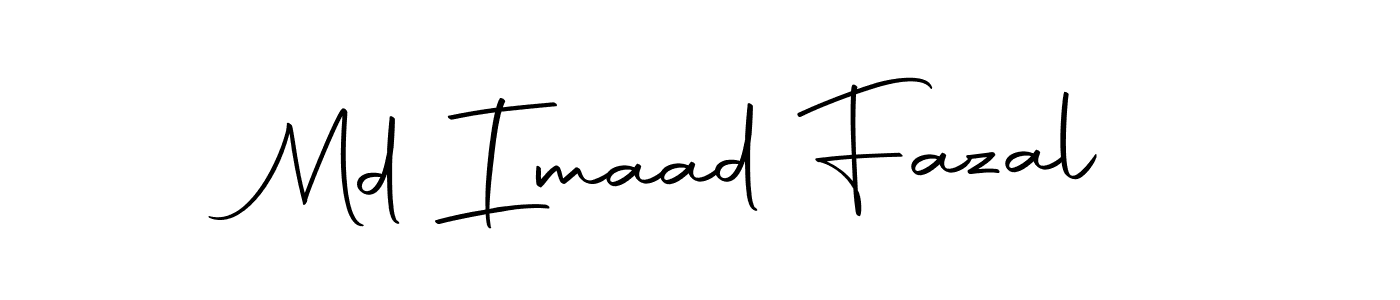 Md Imaad Fazal stylish signature style. Best Handwritten Sign (Autography-DOLnW) for my name. Handwritten Signature Collection Ideas for my name Md Imaad Fazal. Md Imaad Fazal signature style 10 images and pictures png