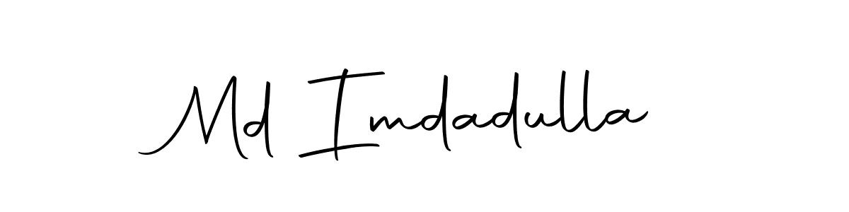 Make a beautiful signature design for name Md Imdadulla. With this signature (Autography-DOLnW) style, you can create a handwritten signature for free. Md Imdadulla signature style 10 images and pictures png