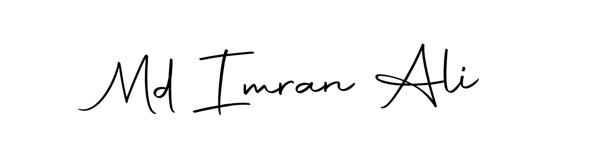 You should practise on your own different ways (Autography-DOLnW) to write your name (Md Imran Ali) in signature. don't let someone else do it for you. Md Imran Ali signature style 10 images and pictures png