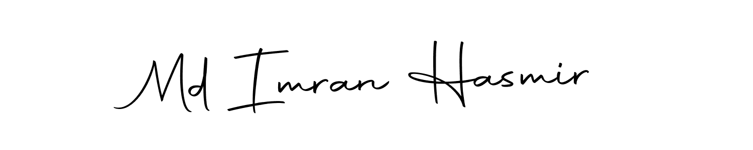 Also we have Md Imran Hasmir name is the best signature style. Create professional handwritten signature collection using Autography-DOLnW autograph style. Md Imran Hasmir signature style 10 images and pictures png