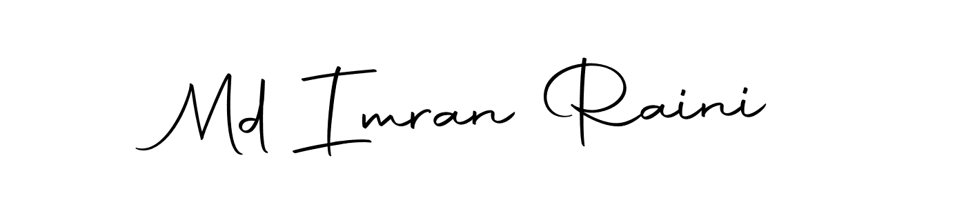 Design your own signature with our free online signature maker. With this signature software, you can create a handwritten (Autography-DOLnW) signature for name Md Imran Raini. Md Imran Raini signature style 10 images and pictures png