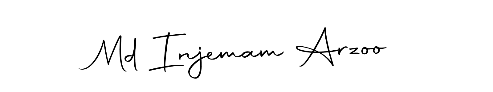 Create a beautiful signature design for name Md Injemam Arzoo. With this signature (Autography-DOLnW) fonts, you can make a handwritten signature for free. Md Injemam Arzoo signature style 10 images and pictures png