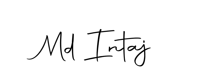 How to make Md Intaj signature? Autography-DOLnW is a professional autograph style. Create handwritten signature for Md Intaj name. Md Intaj signature style 10 images and pictures png